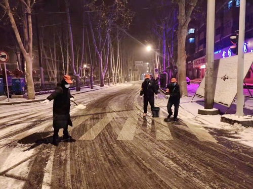 雪天里，洛陽公交人抗擊疫情的最美風(fēng)景 